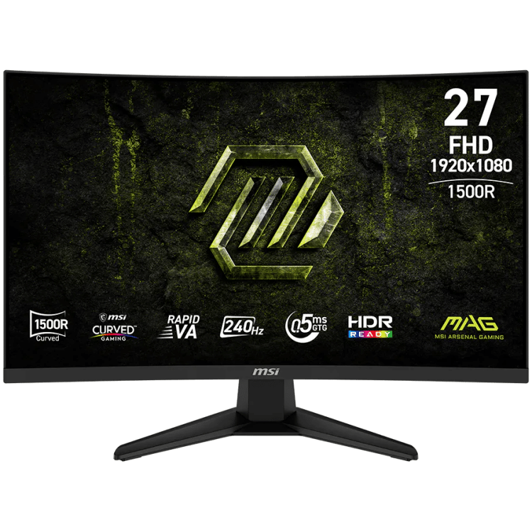 27" Curved Monitor MSI MAG 275CF X24 240Hz 0.5ms VA 1920x1080 FHD