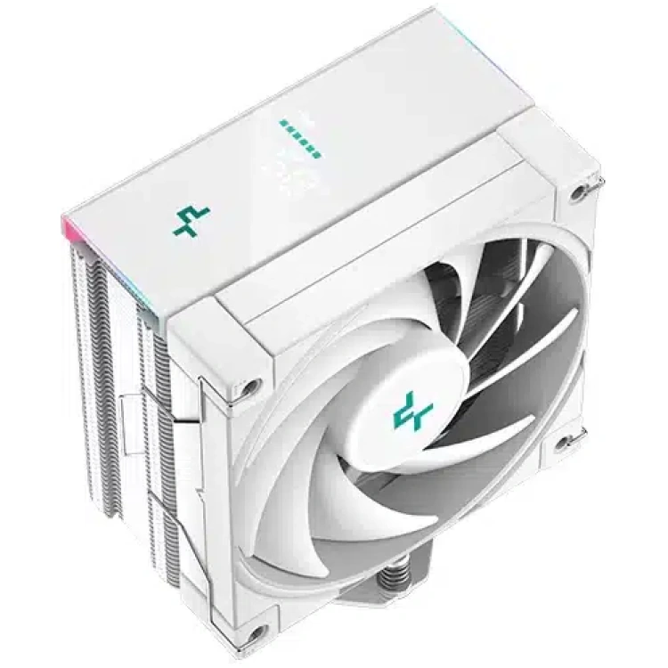 Deepcool AK400 CPU Cooler (White) with Digital Display