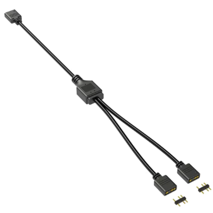 ARGB 1-to-2 Splitter Cable (Black)