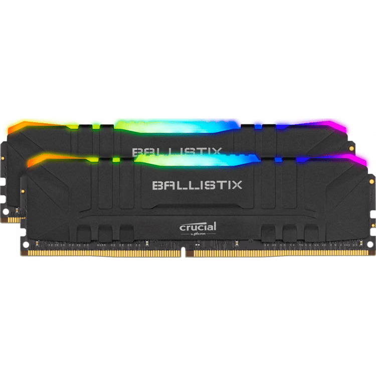 16GB (2x8GB) DDR4 3200MHz CL16 Crucial Ballistix RGB Memory