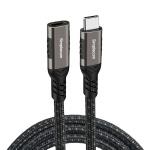 Simplecom USB-C Type-C 2m Male to Female Extension Cable (Fast charge/PD 100W)
