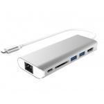 Astrotek USB-C Dock with HDMI/USB3/Card reader/Ethernet