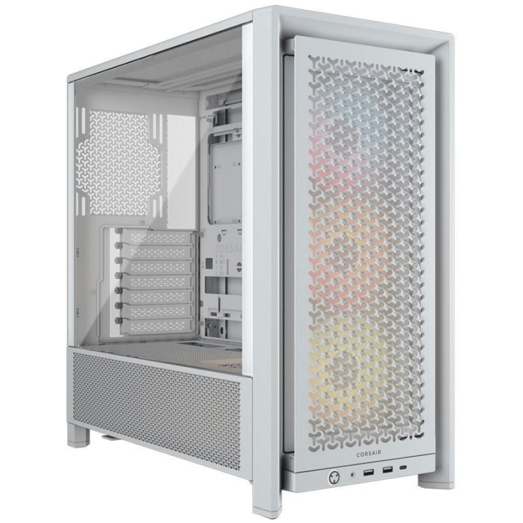 Corsair 4000D Frame RS ARGB ATX Case - White