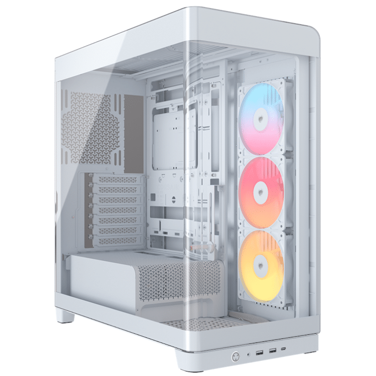 Corsair 4500X RGB RS ATX Case - White (3xRS120-R Fans)