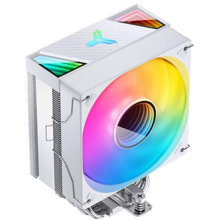 Jonsbo CR-1000 Pro ARGB 120mm (6 Heatpipe) CPU Cooler (White)