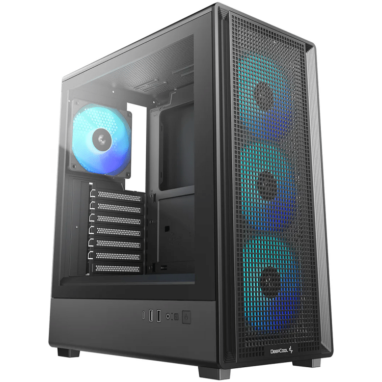 Deepcool CC550 ATX Tower Case with 4xARGB Fans