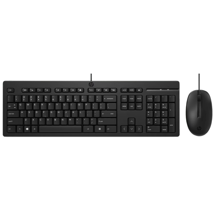 HP Wired Desktop USB Keyboard and Mouse