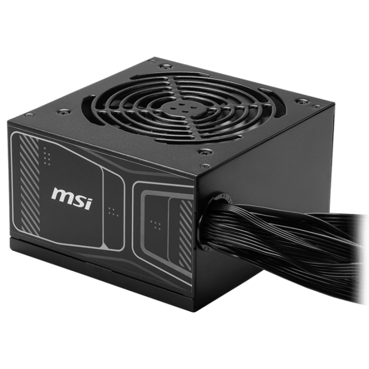 MSI A750GN 750W 80Plus Gold Rated Power Supply, PCIe5 (16-pin Connector)