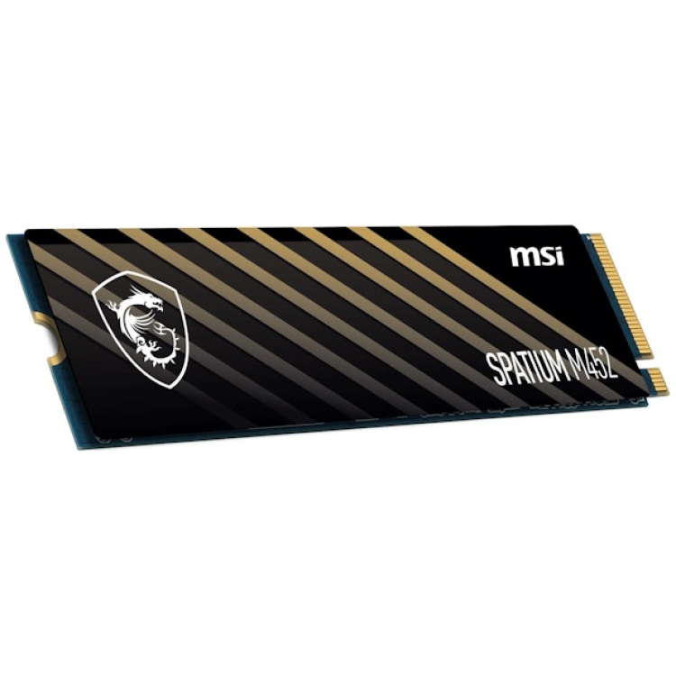 500GB M.2 NVMe SSD (MSI Spatium M452) up to 3550/2700MB/s