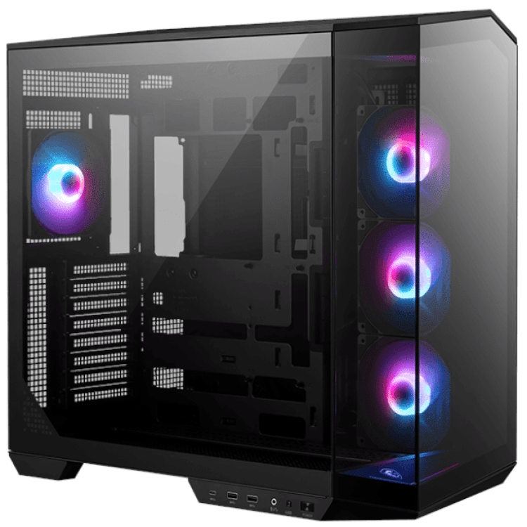 MSI MAG PANO 100R PZ ATX Case (4xARGB Fans)