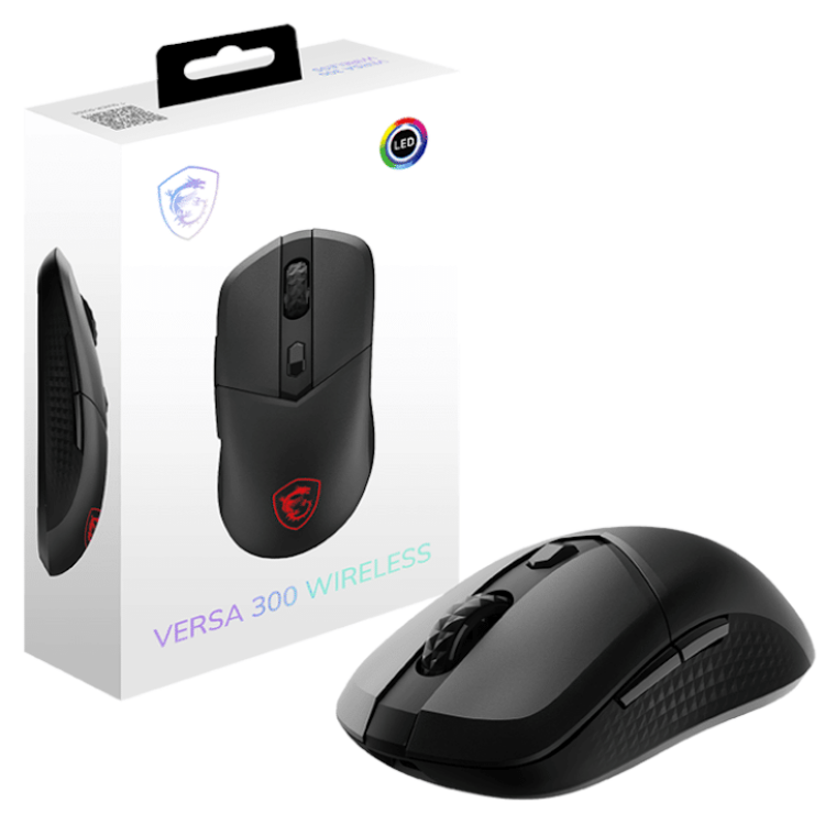MSI Versa 300 Wireless Gaming Mouse up to 8000 dpi