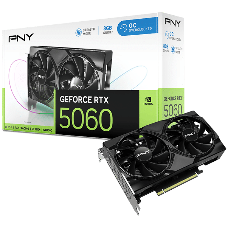 PNY GeForce RTX 5060 8GB Graphics Card