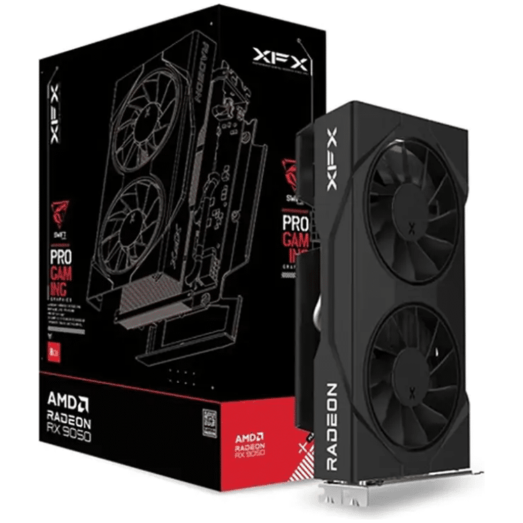 XFX Swift Radeon RX 9050 8G GDDR6 Graphics Card