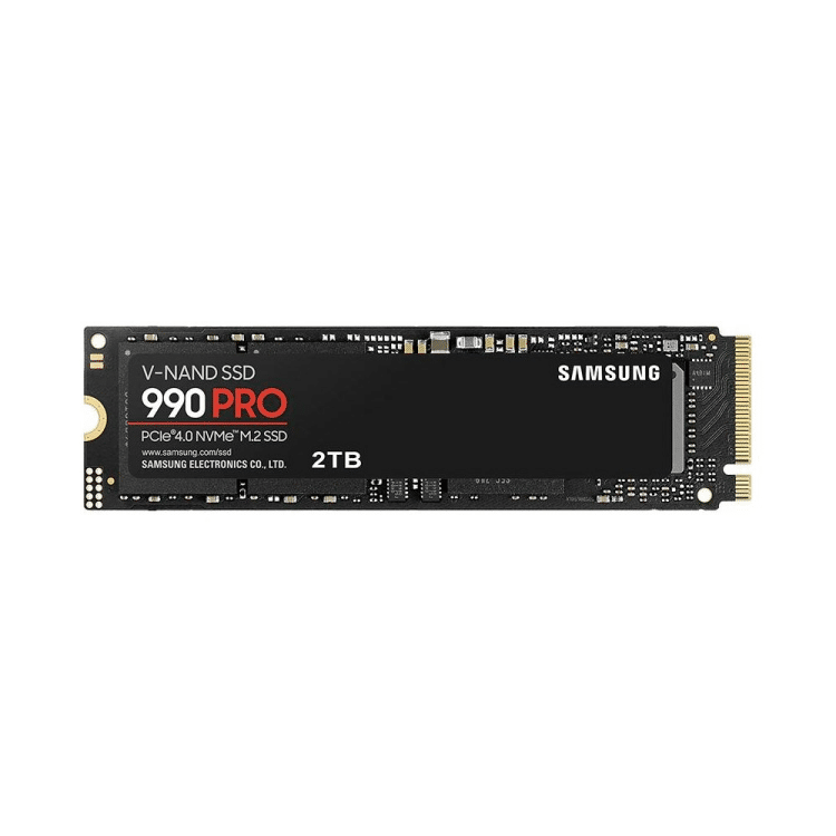 2TB M.2 NVMe SSD (Samsung 990 PRO) Gen5/4 up to 7450/6900Mbps