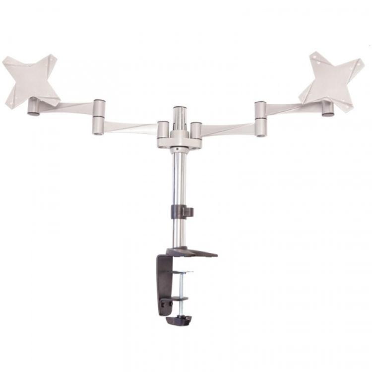 Astrotek Dual Screen Articulating Monitor Arm (Fits 21-27")