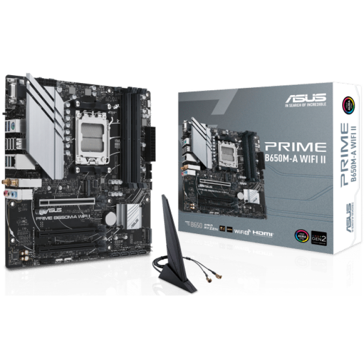 ASUS PRIME B650M-A WiFi DDR5 mATX Motherboard (4 DIMM)