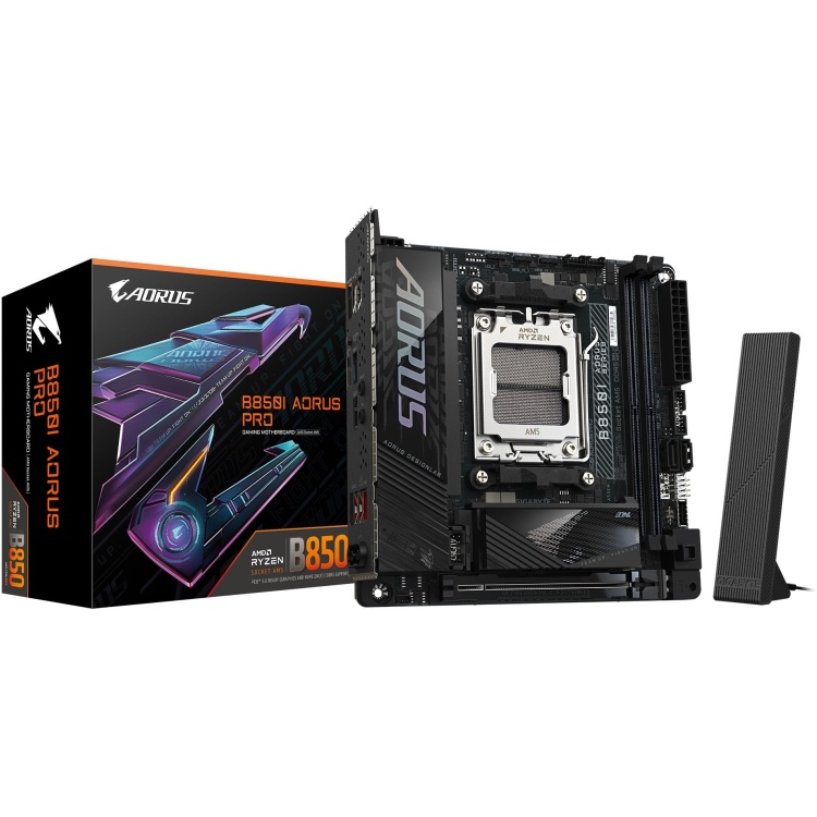 Gigabyte B850I Aorus Pro WiFi 7 DDR5 ITX Motherboard (2 DIMM)