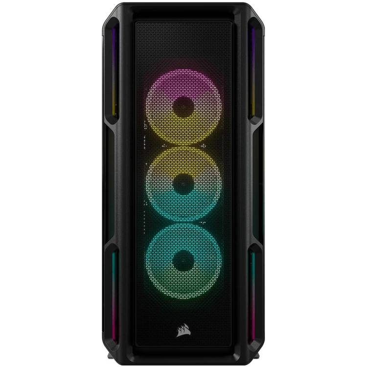 Corsair iCue 5000T ATX Mid-Tower Case - Black | Crox Computers