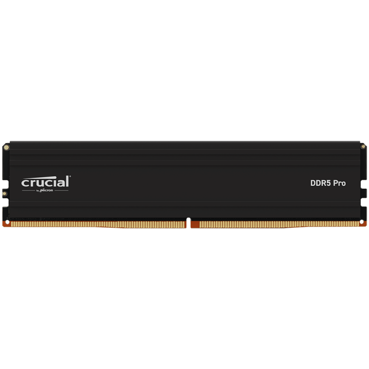16GB (1x16GB) DDR5 6400MHz CL38 Crucial Pro Desktop Memory