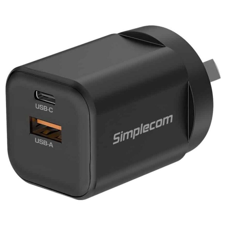 Simplecom CU235 35W USB-C and USB-A Charger (Laptop, Tablet, Phones)