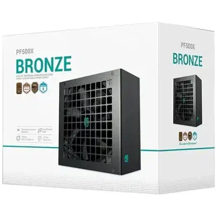 Deepcool Gamer Storm PF500X 500W 80Plus Bronze ATX Power Supply