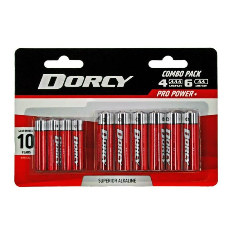 Dorcy 4xAAA 6xAA Battery Combo Pack