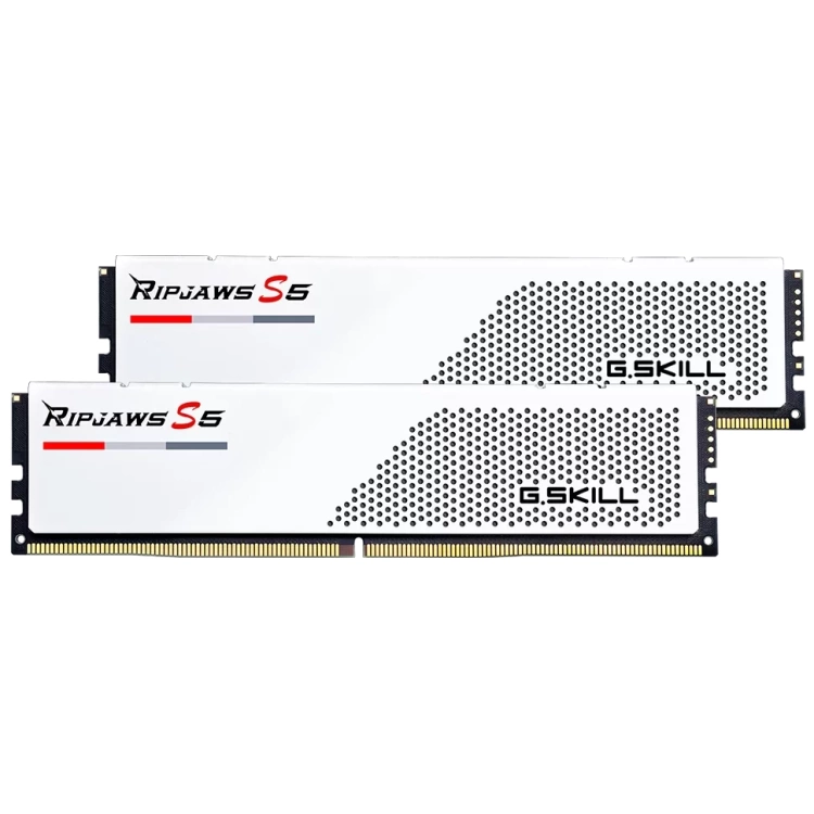 32GB (2x16GB) DDR5 6000MHz CL36 G.SKILL Ripjaws S5 (White)
