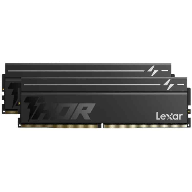 32GB (2x16GB) DDR5 6000MHz CL38 Lexar Thor G2 (Black)