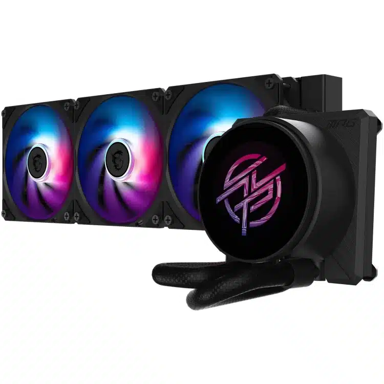 MSI MPG CoreLiquid P22 LCD Display 360mm AIO Liquid CPU Cooler