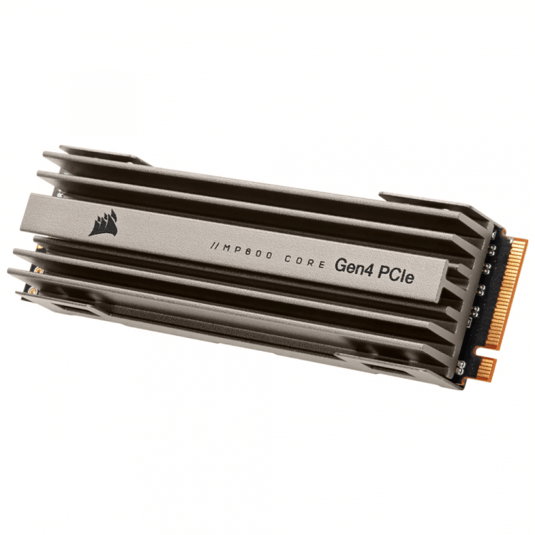 2TB M.2 NVMe SSD (Corsair MP600 Core 4950/3700Mbps, Gen 4)