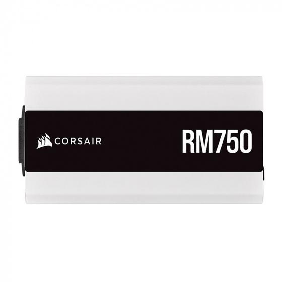 Corsair RM750 (White) 750W 80Plus Gold Rated Power Supply, Fully Modular