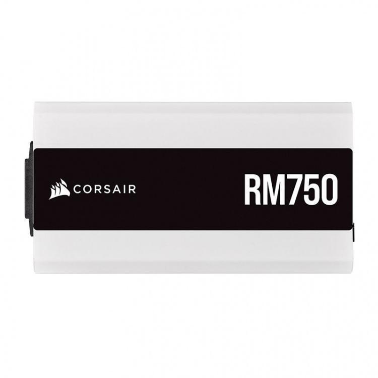 Corsair RM750 (White) 750W 80Plus Gold Rated Power Supply, Fully Modular