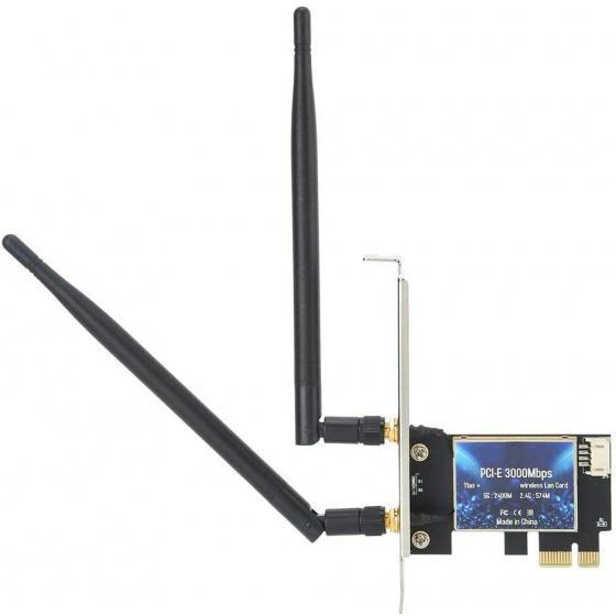 Internal WiFi6 (802.11ax) up to 2974Mbps Wireless Adapter