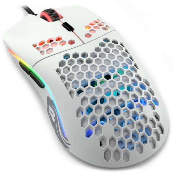 Glorious Model O- Wired Gaming Mouse - Matte White