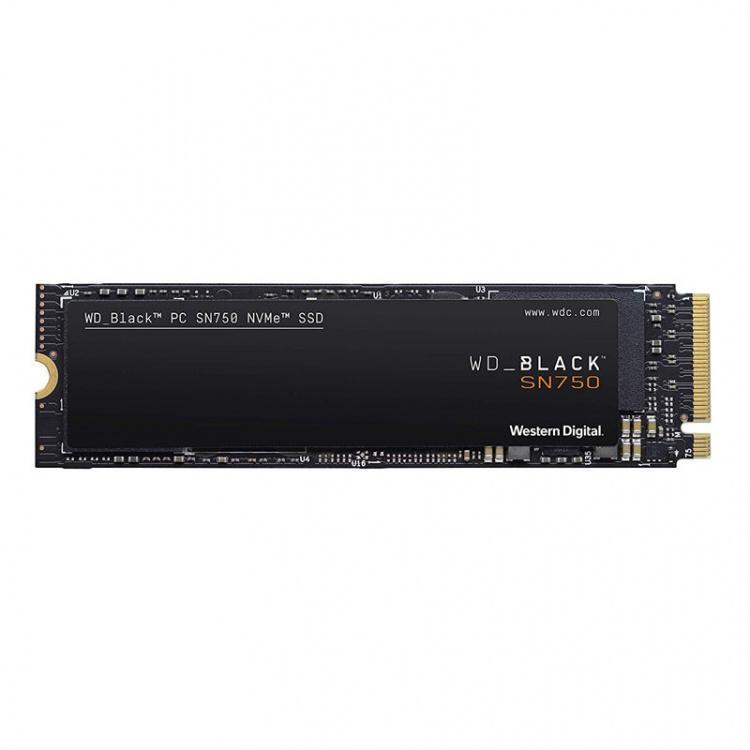 1TB M.2 NVMe SSD (WD Black SN750 PCIe Gen4 up to 3600Mbps)