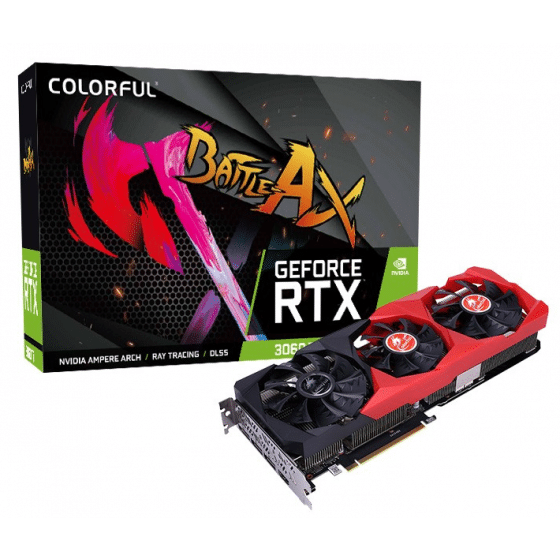Colorful Nvidia RTX 3060TI 8GB BattleAx LHR Graphics Card (NEW)