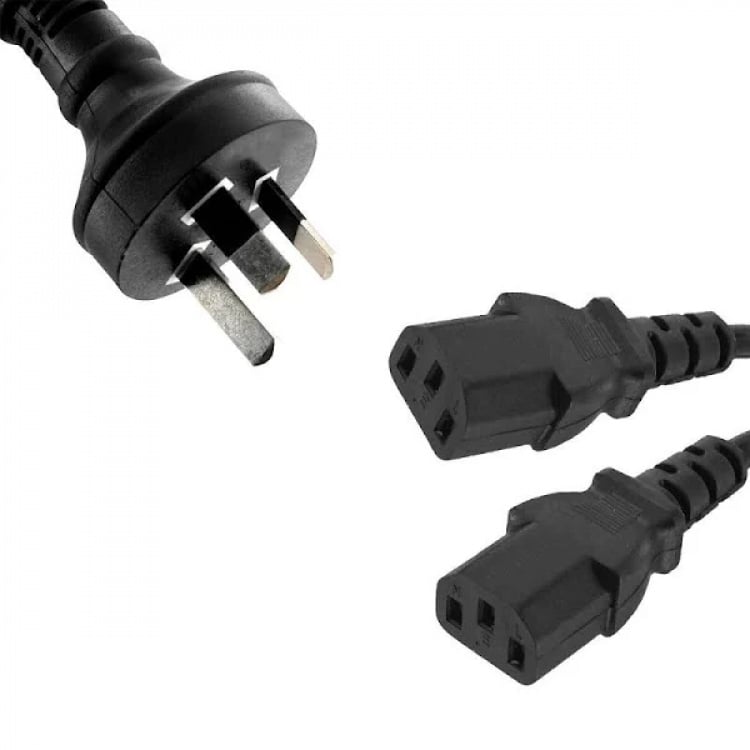 Dual-Head PC Power Cable (3M)