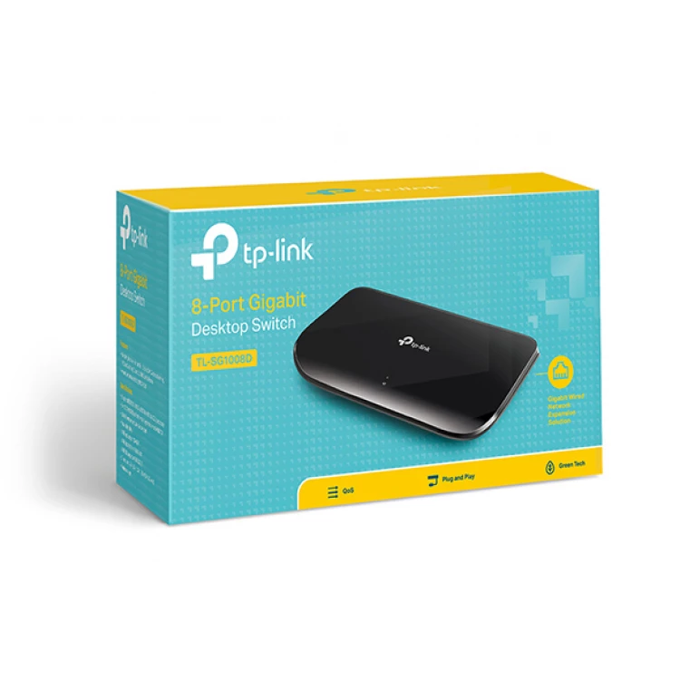 TP-Link 8-Port Gigabit Desktop Switch (SG1008D)