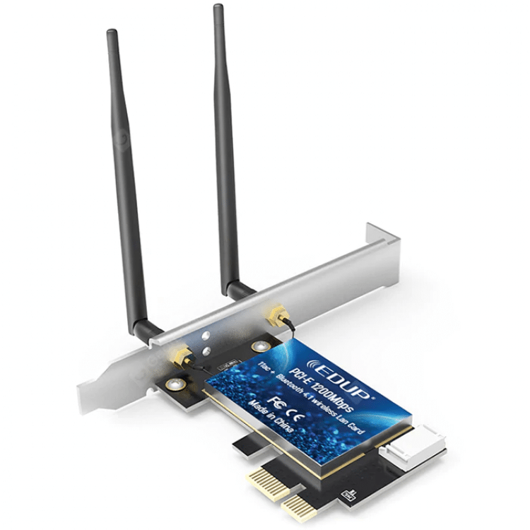 Internal Dual Band 802.11ac/1200Mbps Wireless Card with Bluetooth