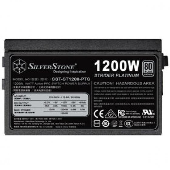Silverstone ST1200-PTS 1200W  Fully Modular ATX Power Supply (80 Plus Platinum)