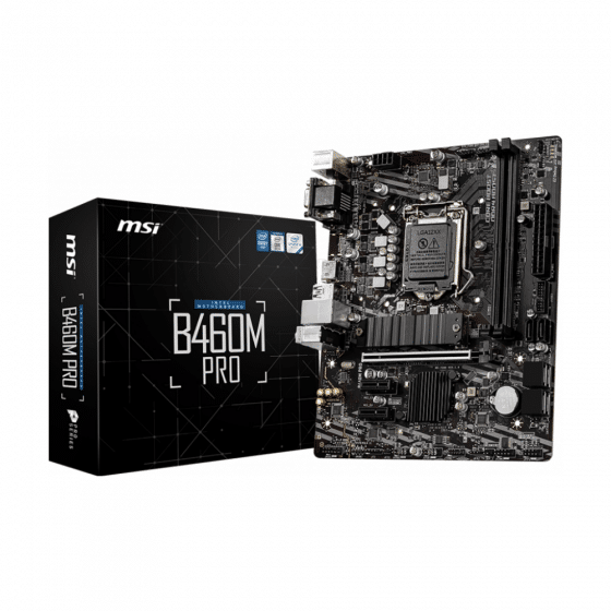 MSI B460M Pro Motherboard (2 DIMM)