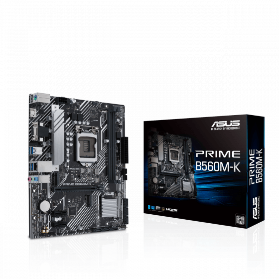 ASUS Prime B560M-K Motherboard (2 DIMM)