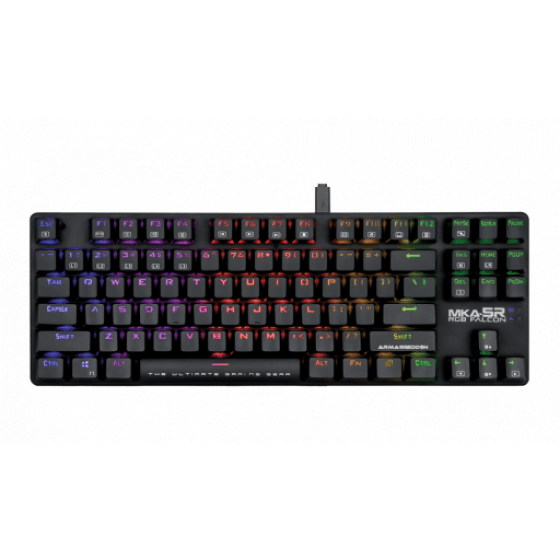 Armaggeddon MKA-5R RGB Mechanical Gaming Keyboard (Black, 80%, Blue Switch)