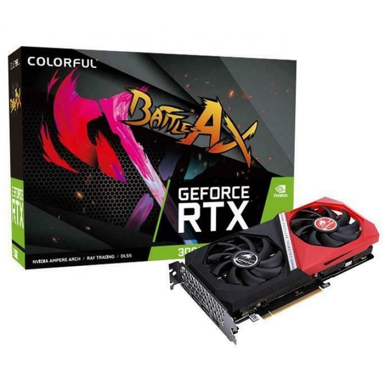 Colorful BattleAx RTX 3060 12GB LHR Gaming Graphics Card