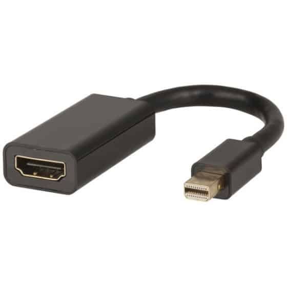 Mini DisplayPort (Male) to HDMI (Female) Adaptor