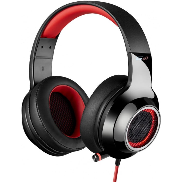 Edifier G4 USB 7.1 Surround Sound Gaming Headset, LED Lights/Retractable Mic
