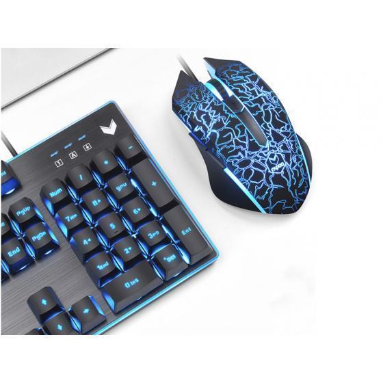 Rapoo V100S Backlist Gaming Keyboard with Optical Gaming Mouse