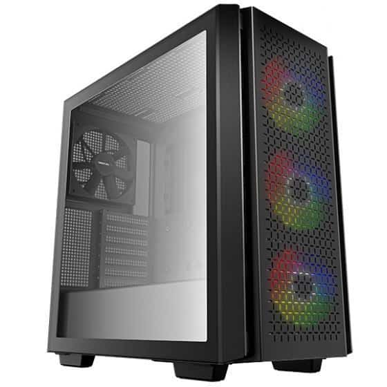 Deepcool CG560 EATX Tower Case with 3xARGB Fans