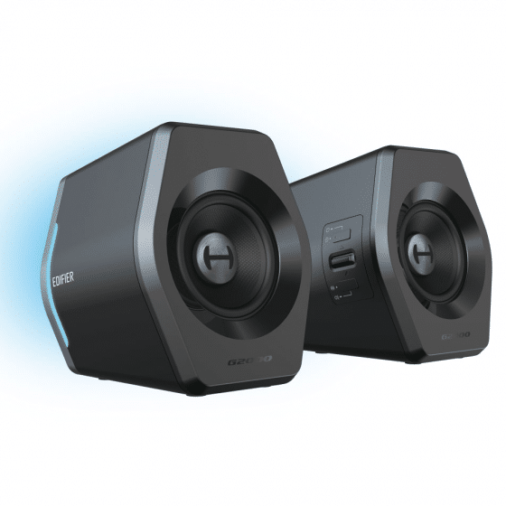Edifier G2000 Gaming 2.0 Speaker System - Bluetooth/USB, RGB Effects
