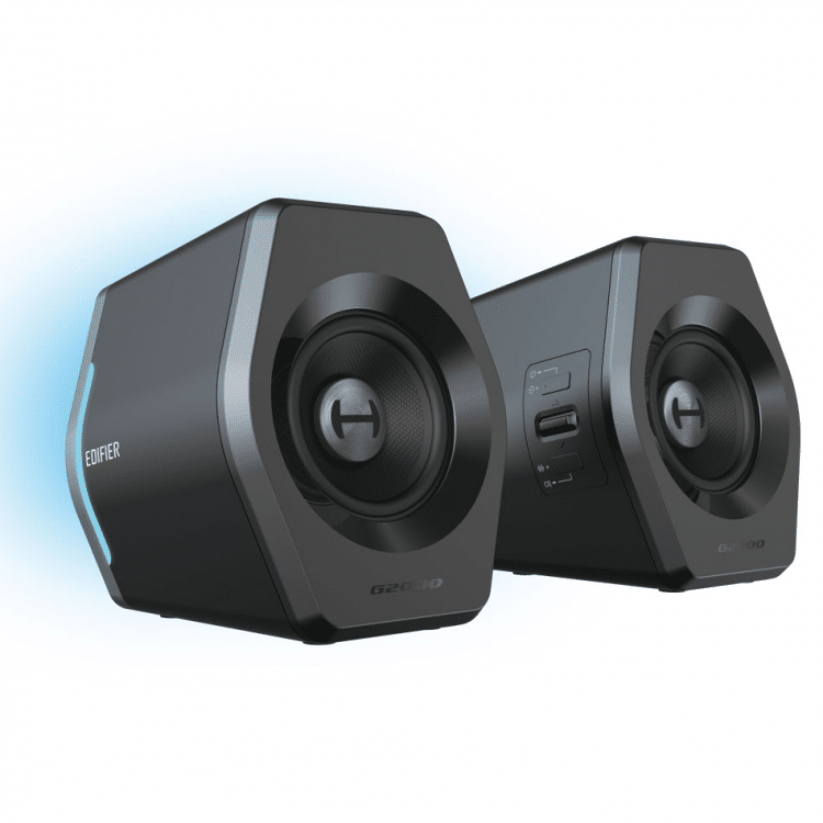 Edifier G2000 Gaming 2.0 Speaker System - Bluetooth/USB, RGB Effects